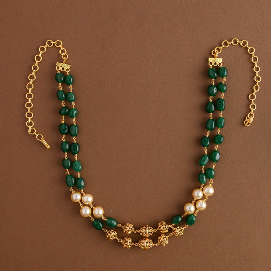 Angaraka Emerald balled Chain