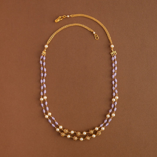Angaraka Lavender Balled chain