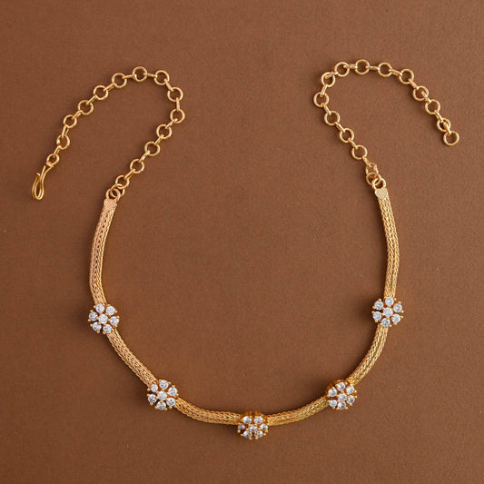 Floral impon neckpiece