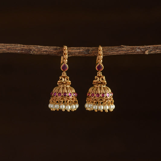 Meenakari Jhumka