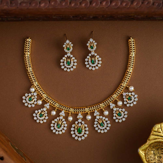 Crystal Bloom Neckpiece