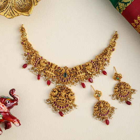 Atchaya lakshmi Neckpiece