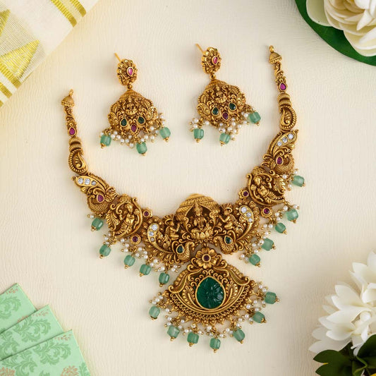 Parvatham Nagas neckpiece