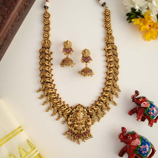 Panchami nagas peacock haaram