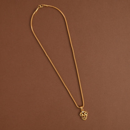 Gold inspired chain - om dollar
