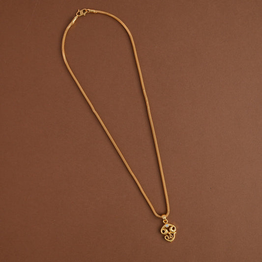 Gold inspired chain - om dollar