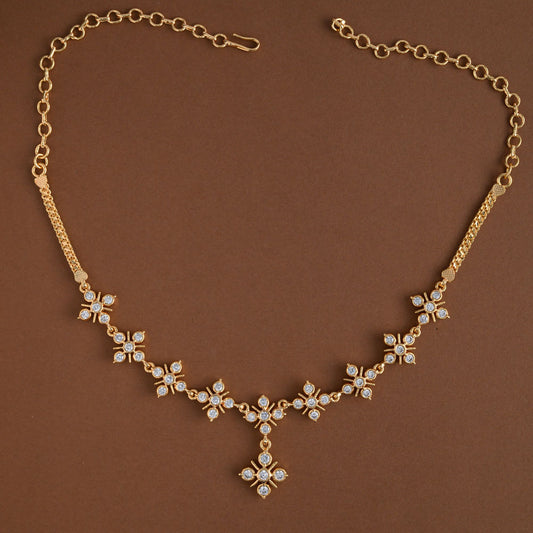 Dharani floral impon neckpiece