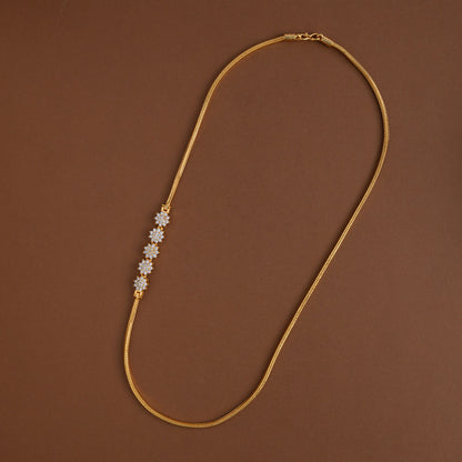 Floral mugappu chain