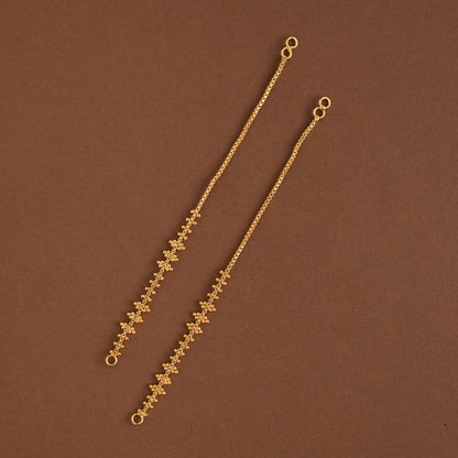 Straight / Suthu mattal earchain