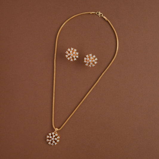 Impon floral neckpiece