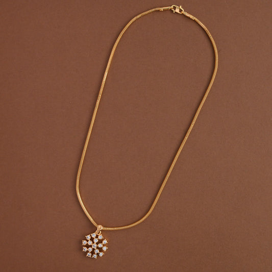 Impon floral neckpiece