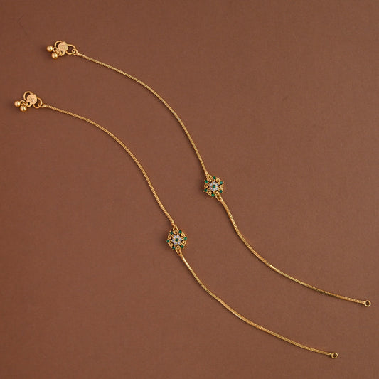 Anklet - green