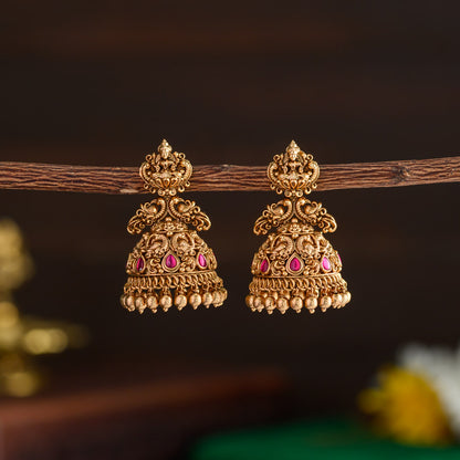 Peacock lakshmi kooda jhumka - Suki