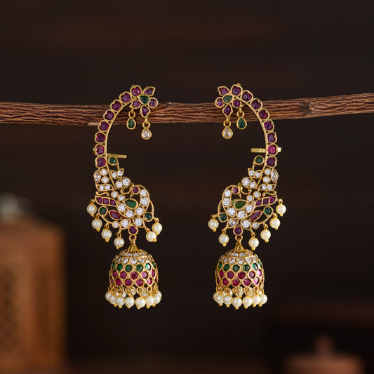 floral earcuff