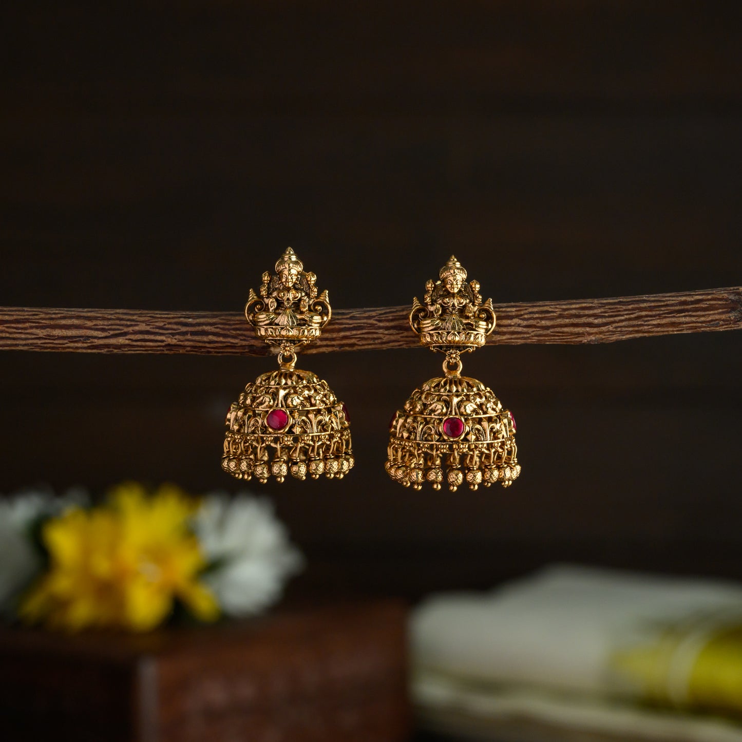 Lakshmi jhumkas