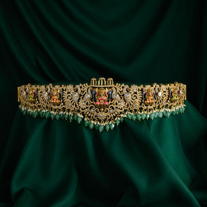 Hipbelt - Hand painted real gold inspired