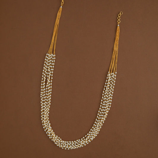 7 Layered pearl haaram - kanakam