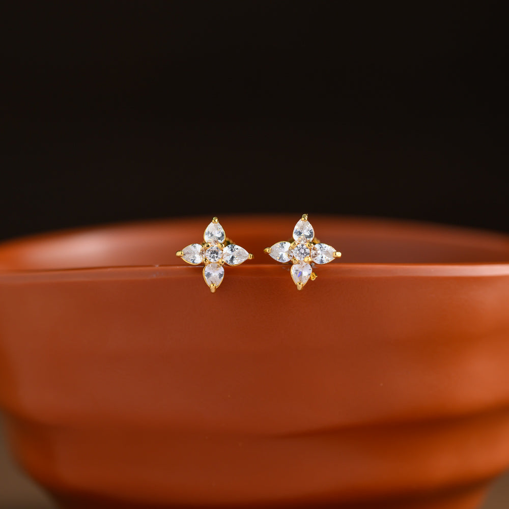 Floral Impon earstud