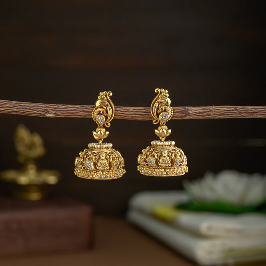 Peacock Jhumkas