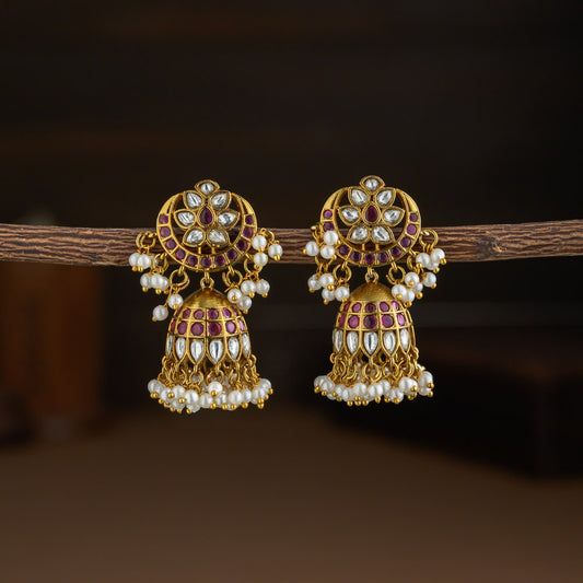 Chandbali Jhumkas