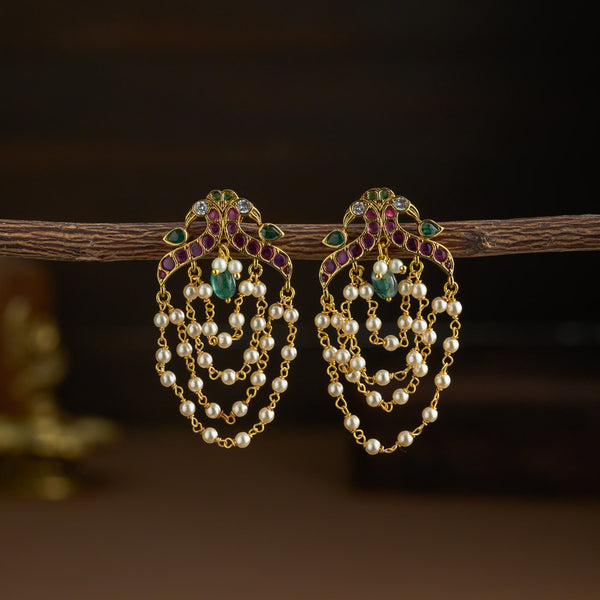 Peacock Statement earring