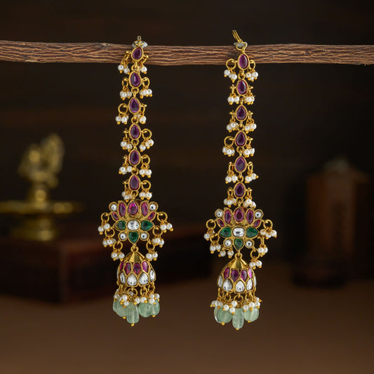 Straigth maatal tamara jhumkas