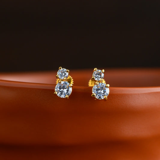 Micro Gold Plating Earstud - Aachi