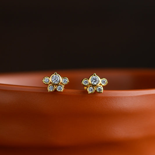 Micro Gold Plating Earstud - Aachi