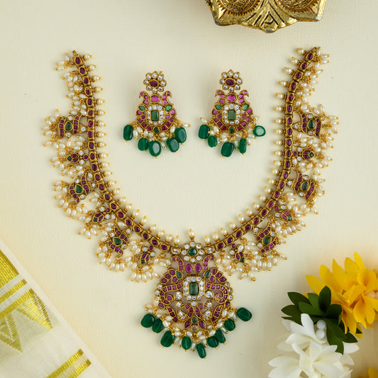 Guttapusalu Neckpiece - Rashmika