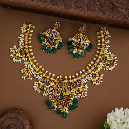 Guttapusalu Neckpiece - Rashmika