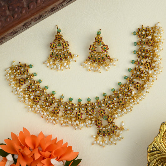 Guttapusalu Neckpiece - Rashmika
