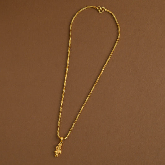 Mid length pendant chain