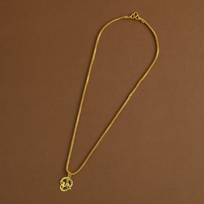 Mid length pendant chain