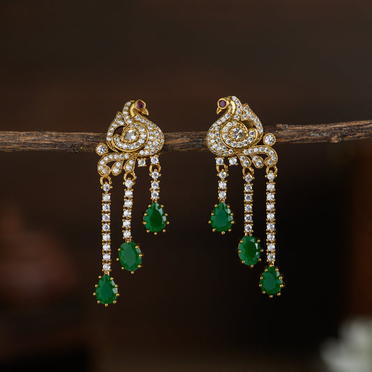 earring -green