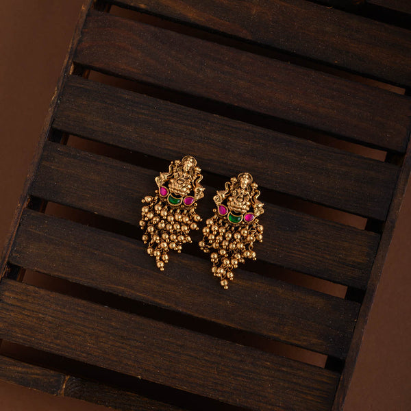 Jadau lakshmi -statement earring