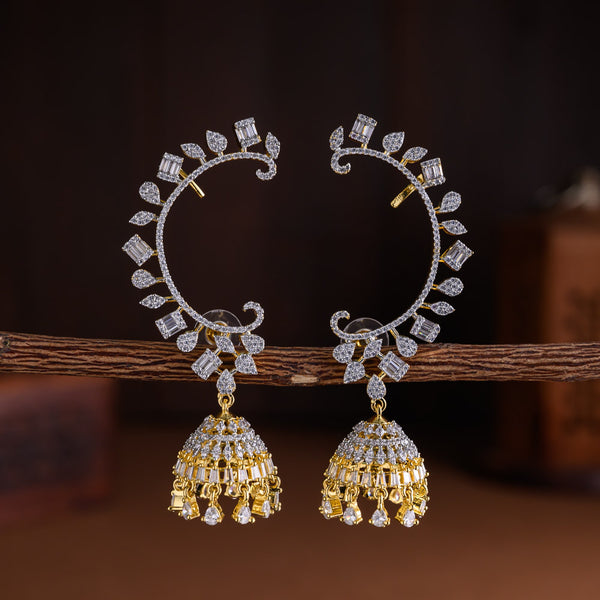 Diamond replica -earcuff