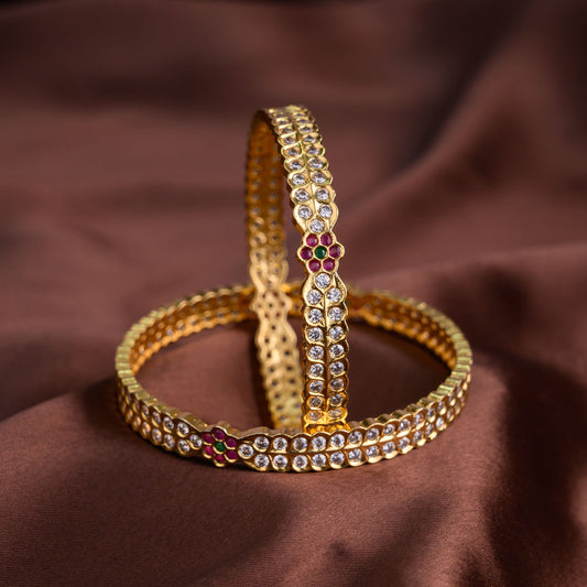 Vintage floral bangles - Kriti