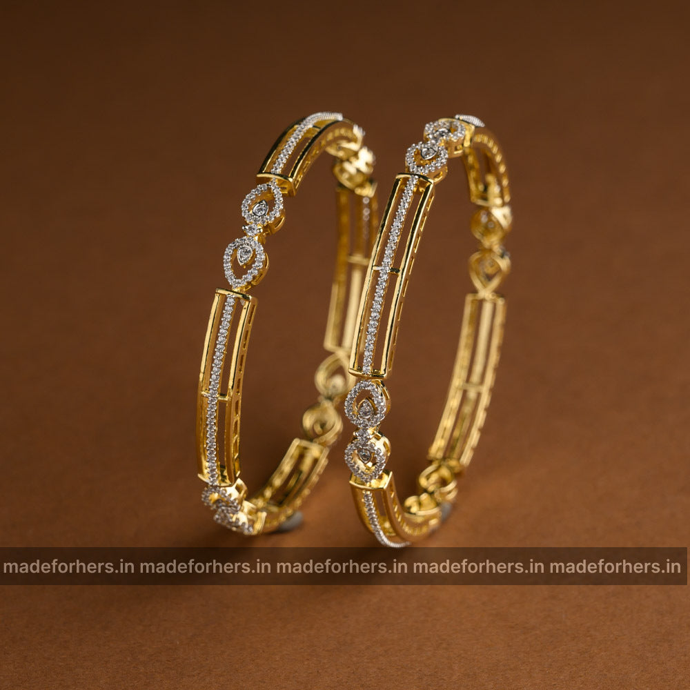 Diamond inspired  bangles