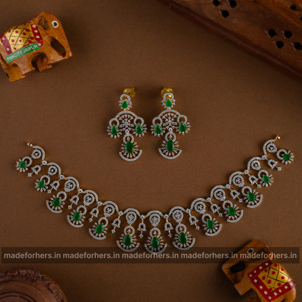 Swaros diamond insp neckpiece