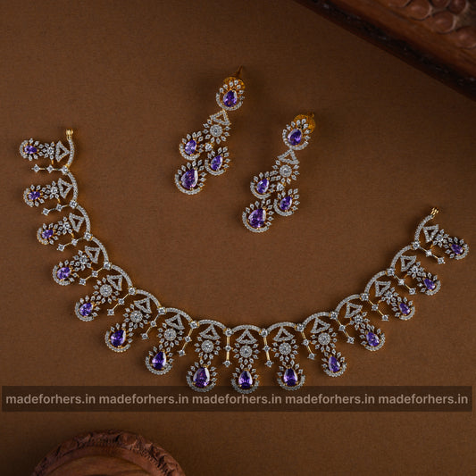 Swaros diamond insp neckpiece