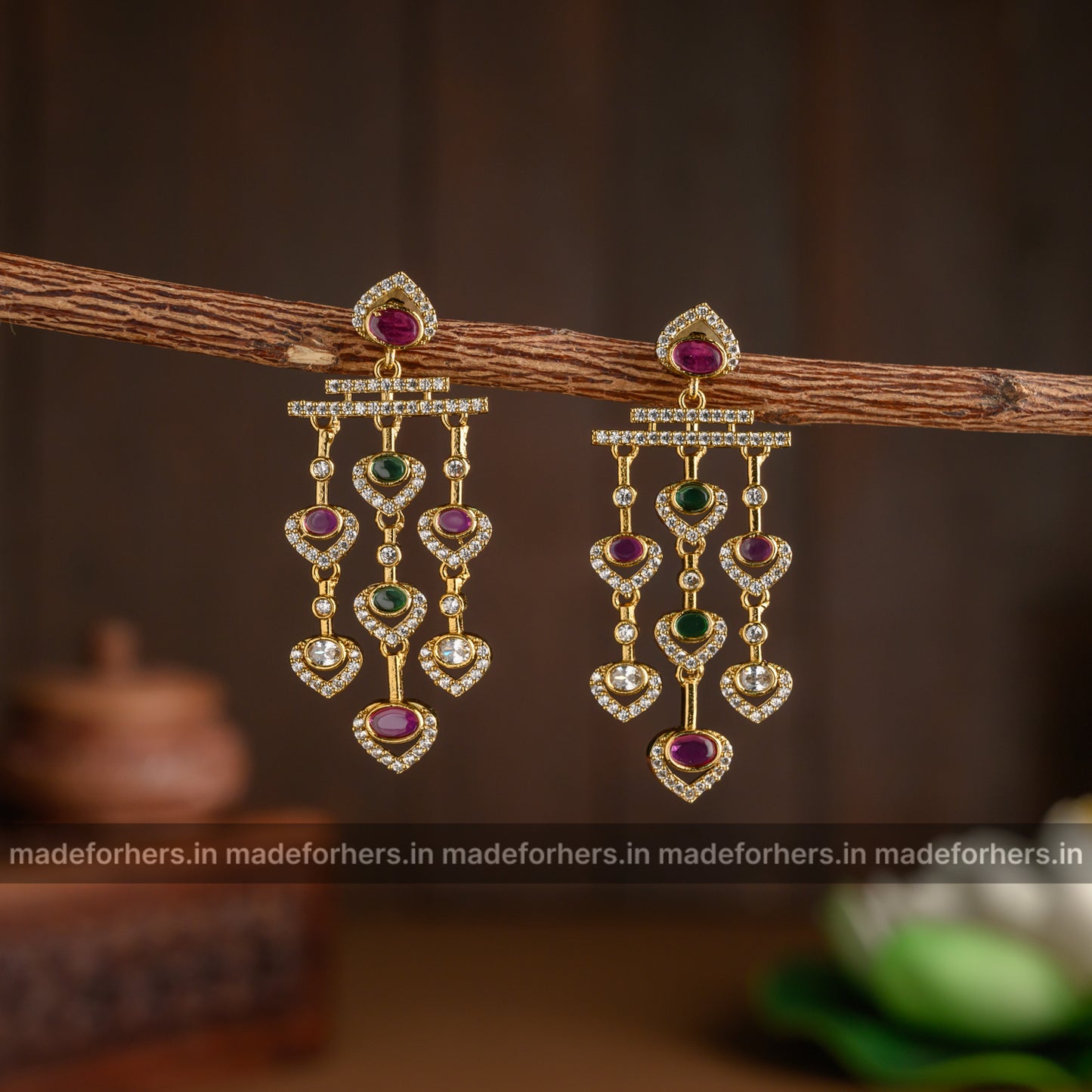 Statement earrings