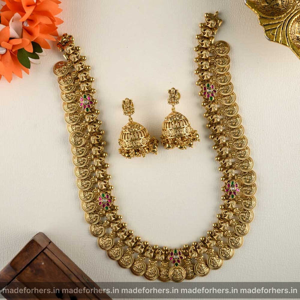 Porkodi Jadau Lakshmi coin Haaram