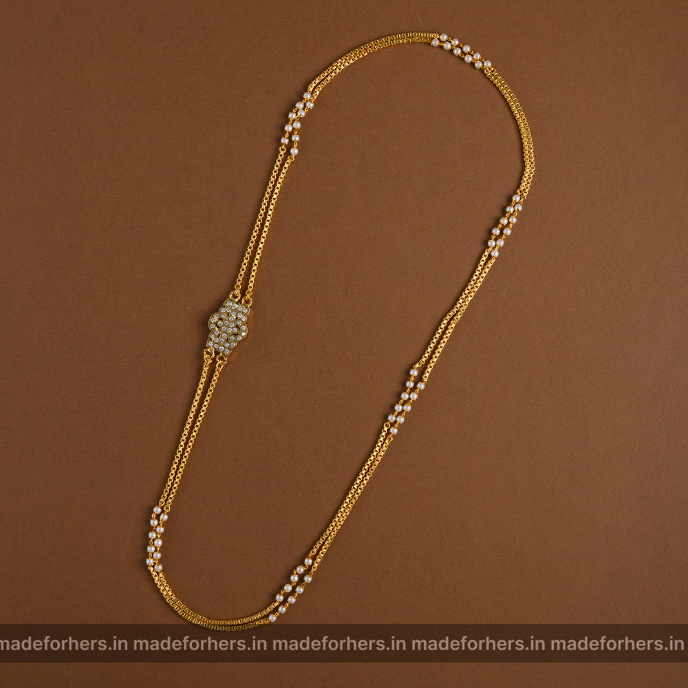 Vintage side mogappu chain