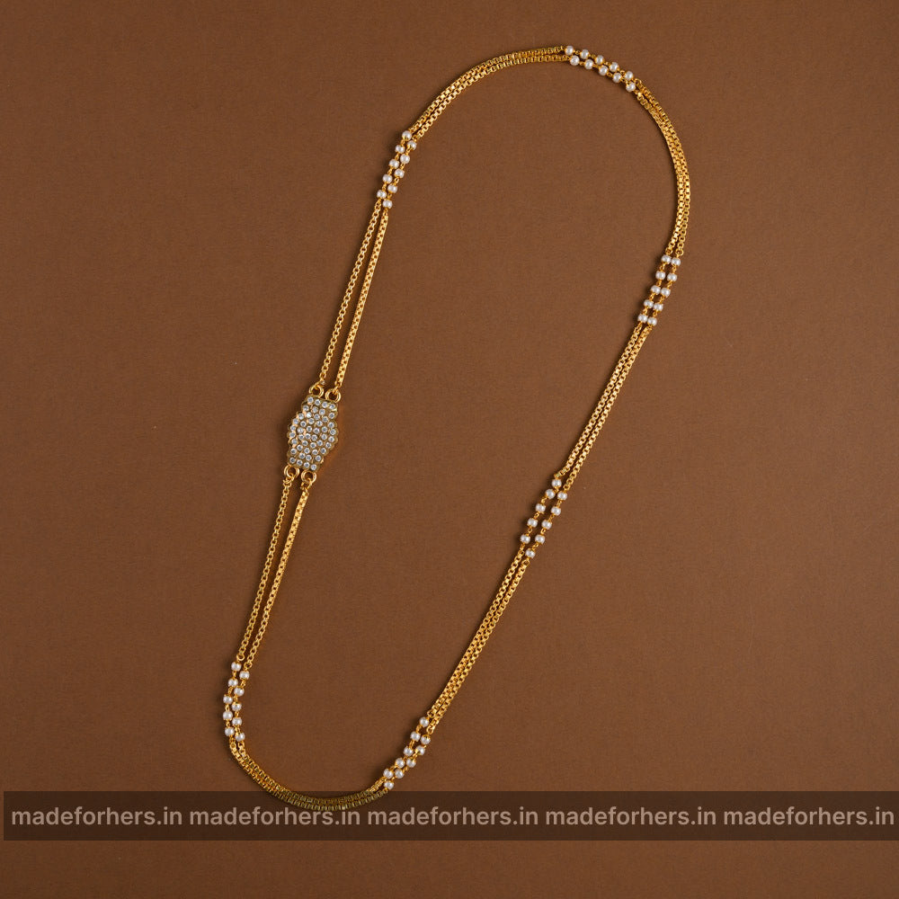 Vintage side mogappu chain