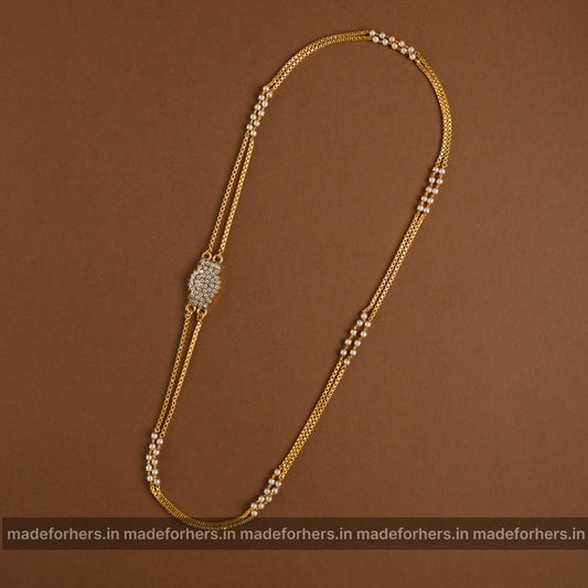 Vintage side mogappu chain