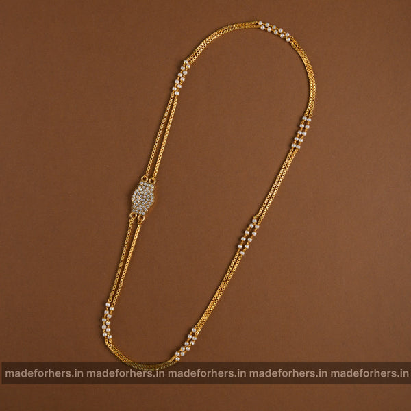 Vintage side mogappu chain