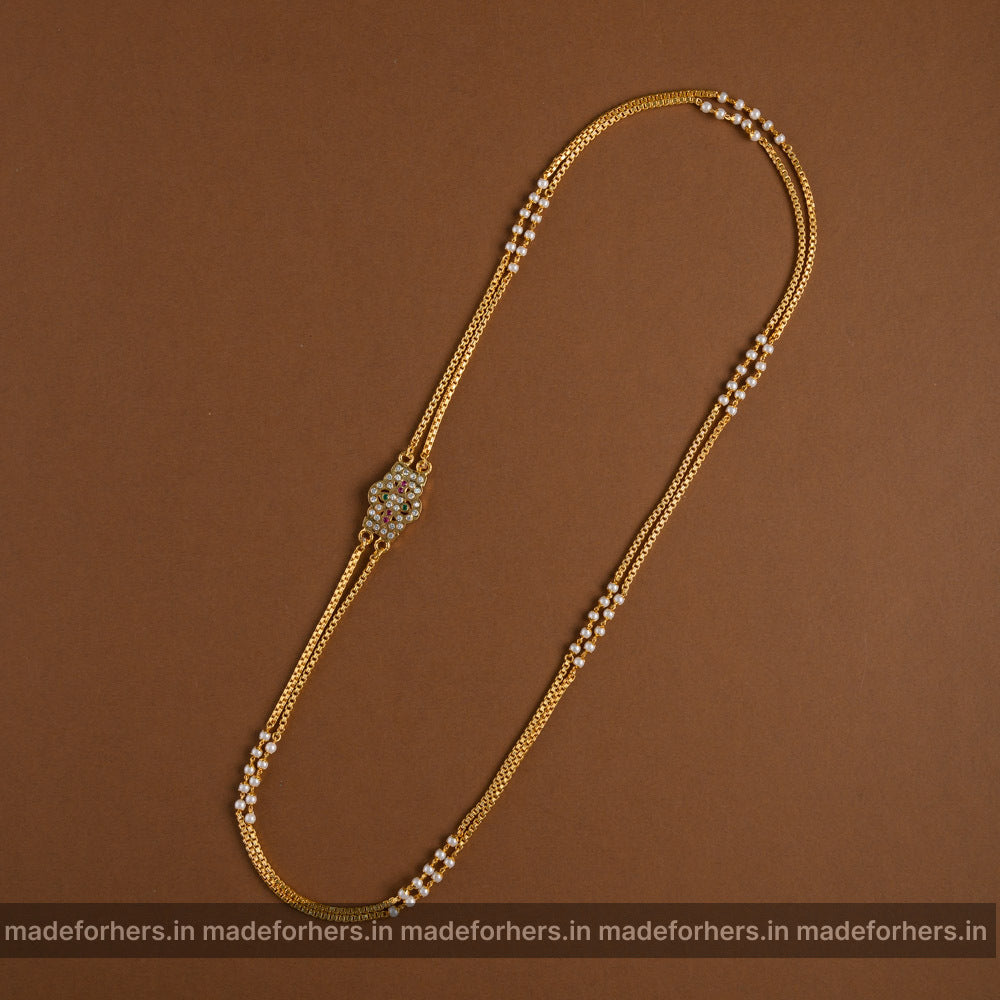 Vintage side mogappu chain