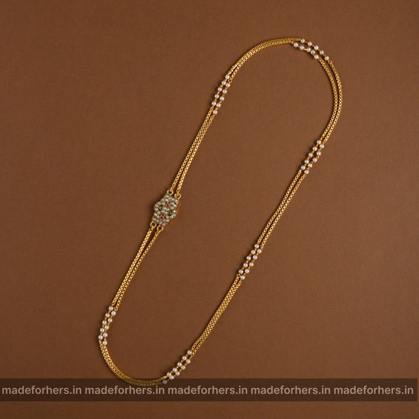 Vintage side mogappu chain