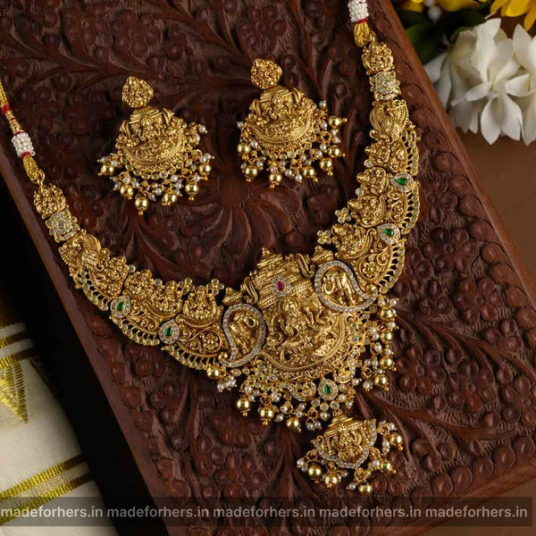 Nagasi Jadau Neckpiece