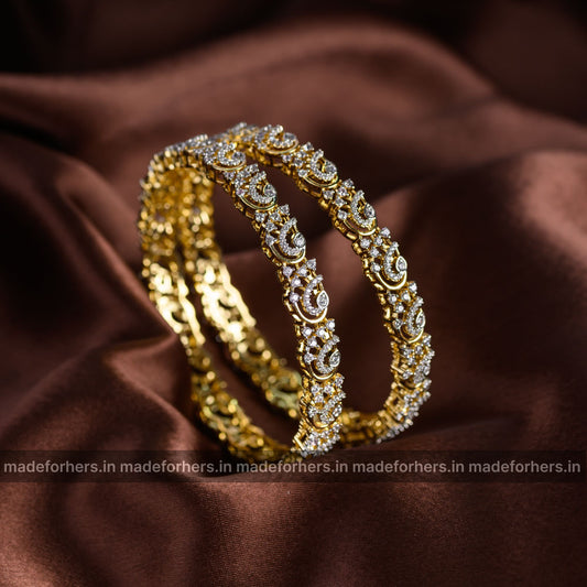 Diamond inspired bangles